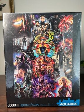 MARVEL Aquarius 3000-piece Cinematic Universe jigsaw puzzle. Brand new sealed.